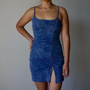 Vintage Acid Wash Blue Club 90's Dress